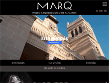 Tablet Screenshot of marqalicante.com